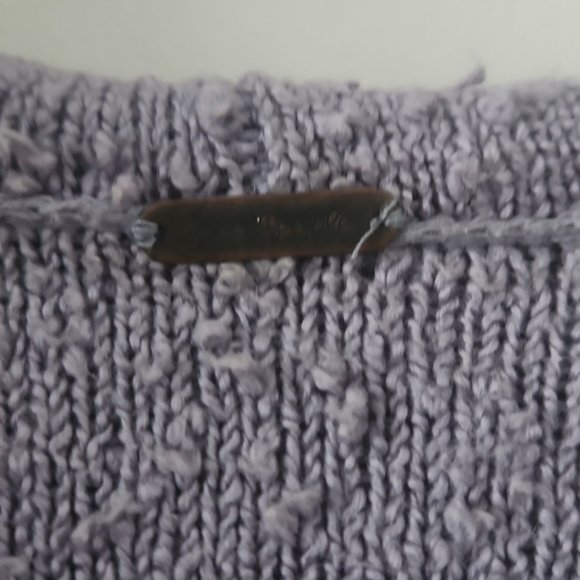 Free People Purple Hooded Cardigan - Picture 7 of 8